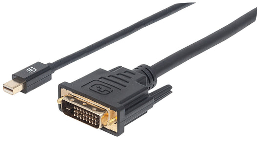 Mini DisplayPort 1.2a to DVI Cable Image 1