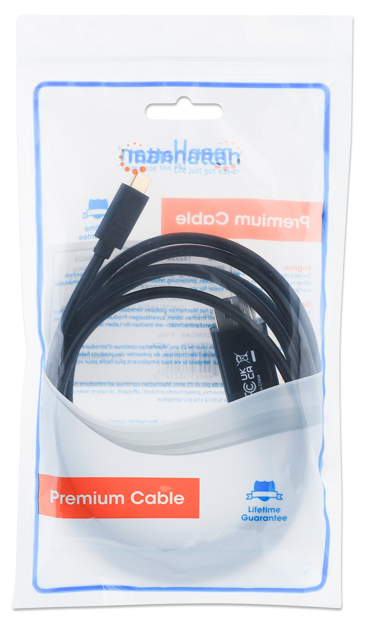 USB-C to DisplayPort Adapter Cable Packaging Image 2