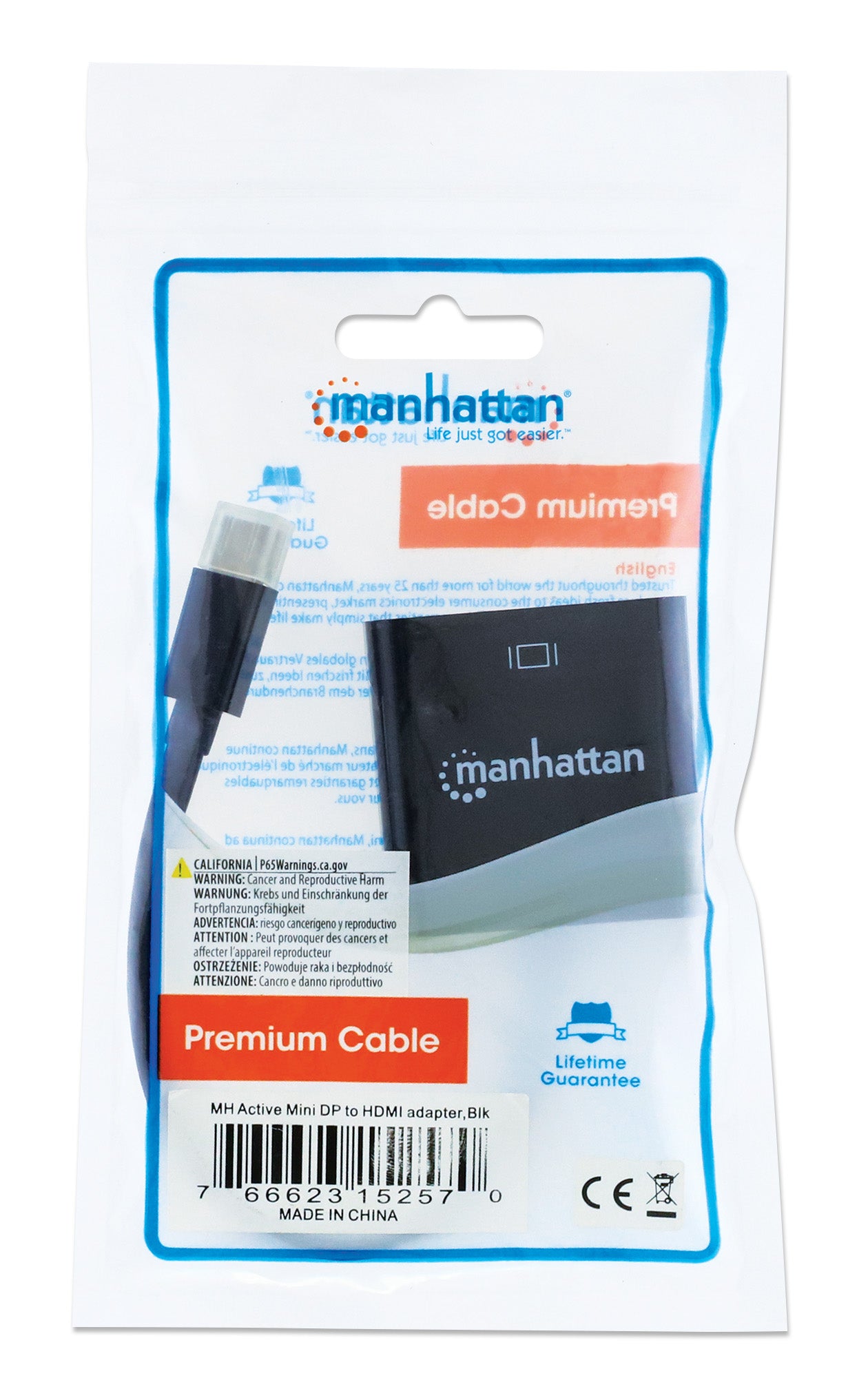 Active Mini DisplayPort to HDMI Adapter Packaging Image 2