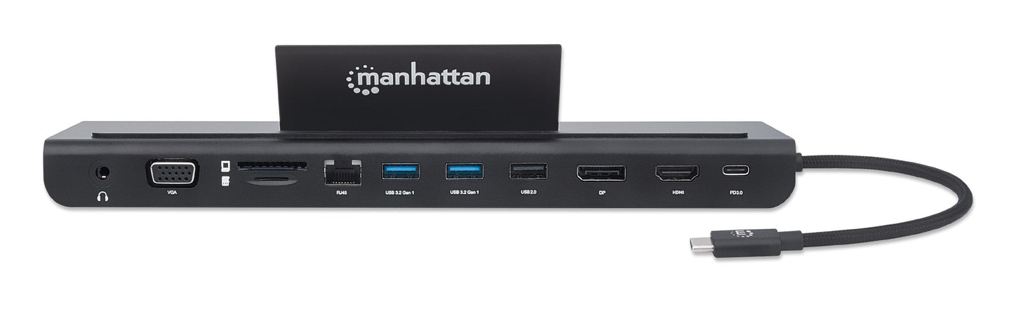 USB-C 11-in-1 Triple-Monitor Docking Station with MST Image 7
