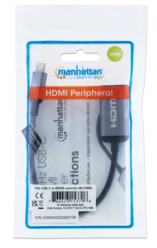 4K@60Hz USB-C to HDMI Adapter Packaging Image 2