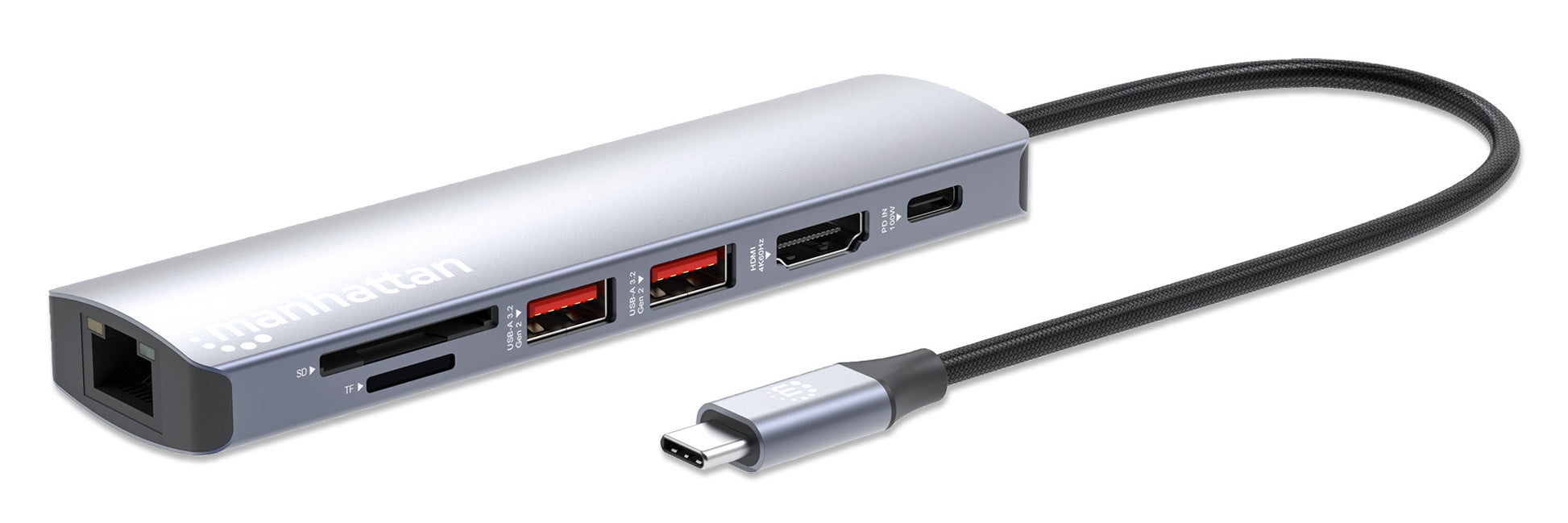 USB-C PD 7-in-1 4K Docking Station / Multiport Hub Image 1