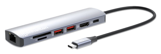 USB-C PD 7-in-1 4K Docking Station / Multiport Hub Image 1