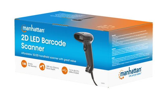 2D LED Barcode Scanner Packaging Image 2