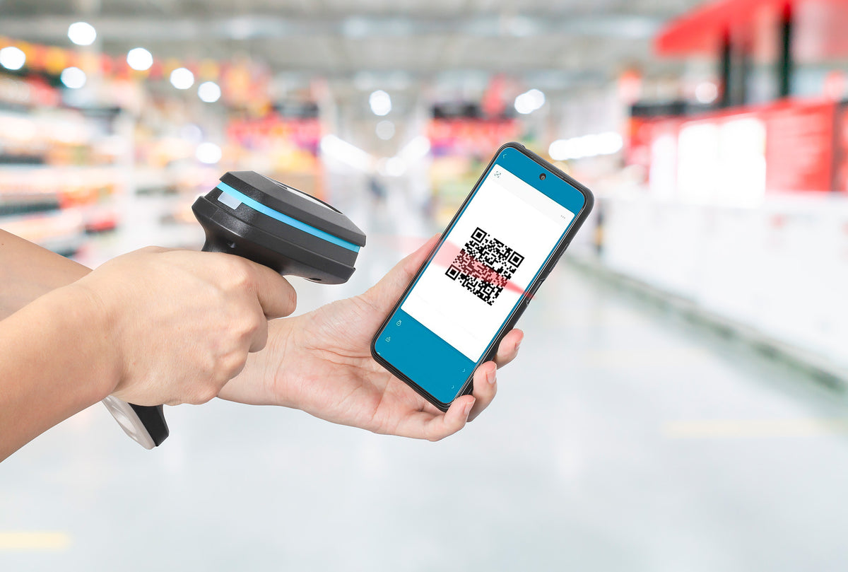 Wireless 2D Long Range LED Barcode Scanner Image 9