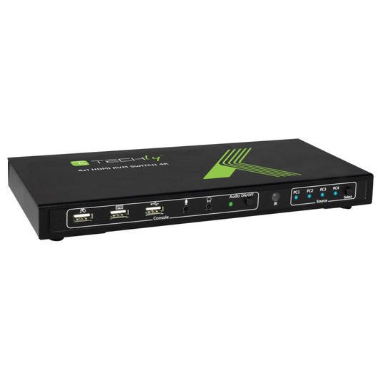 4-Port HDMI KVM Switch 4K@30Hz Image 2