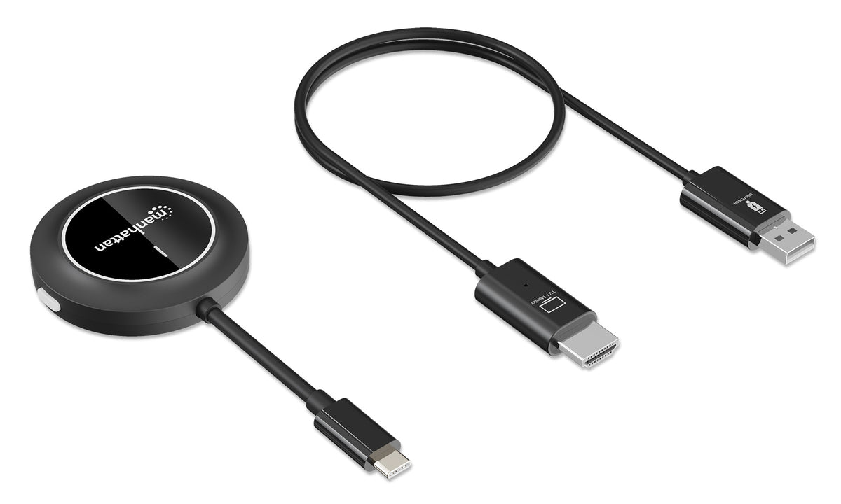 1080p Wireless HDMI Display Presentation Kit with 2 USB-C Transmitters Image 4