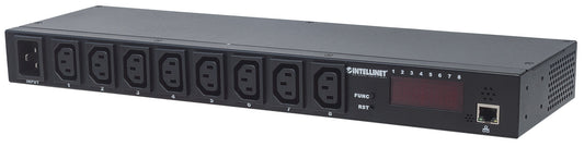 19" 1U Intelligent 8-Port PDU Image 1