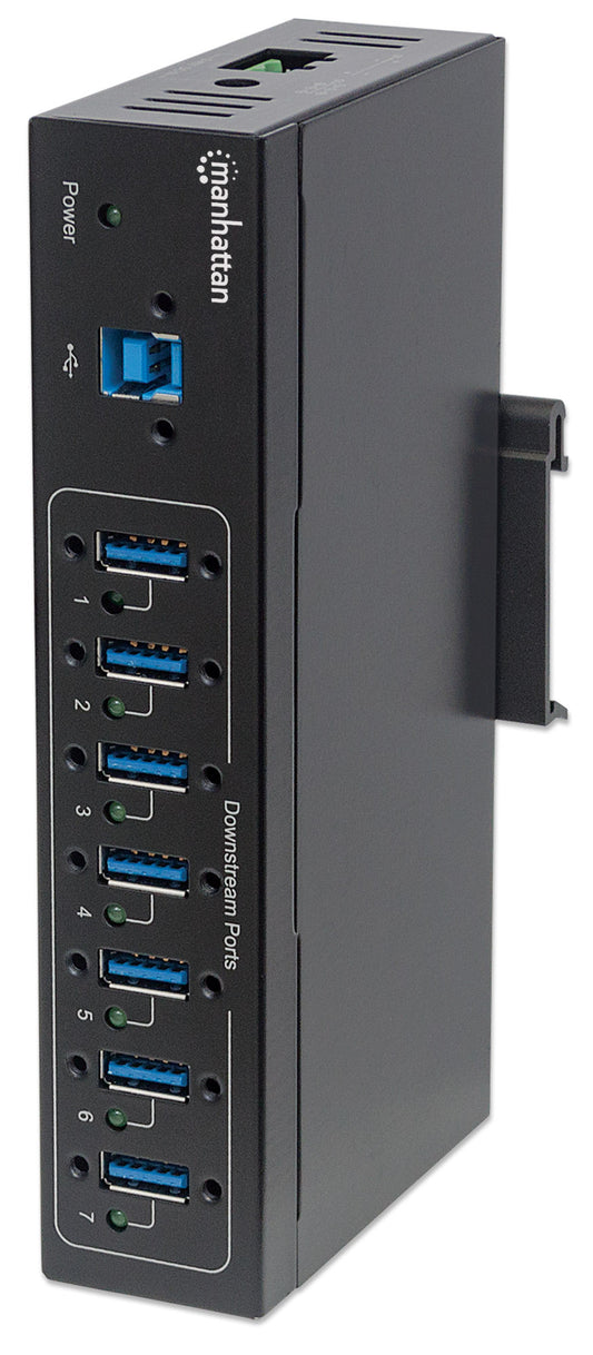 7-Port Industrial USB 3.0 Hub Image 1