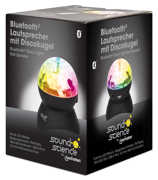 Sound Science Bluetooth® Disco Light Ball Speaker II Packaging Image 2