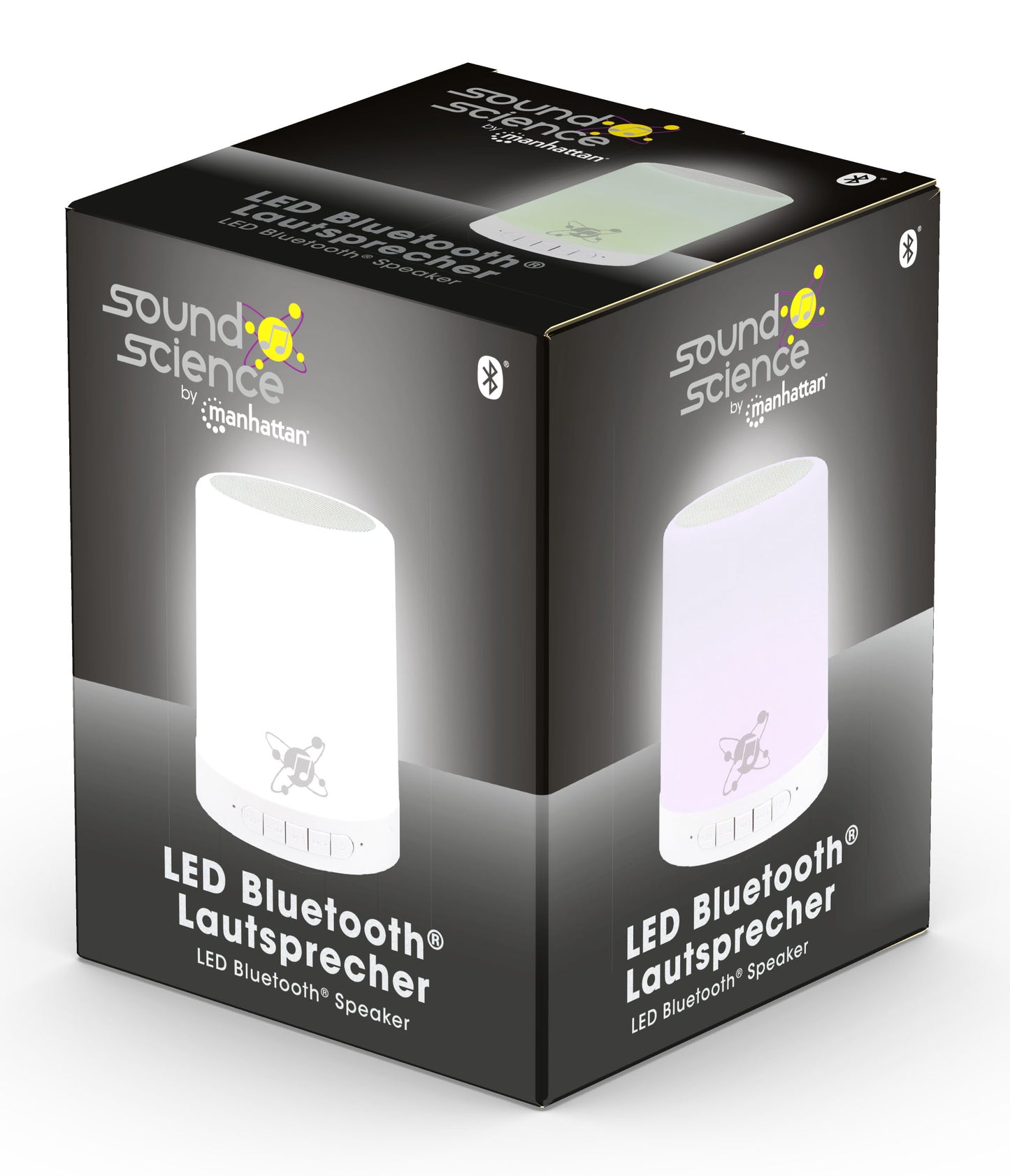 Sound Science LED Bluetooth® Speaker Packaging Image 2
