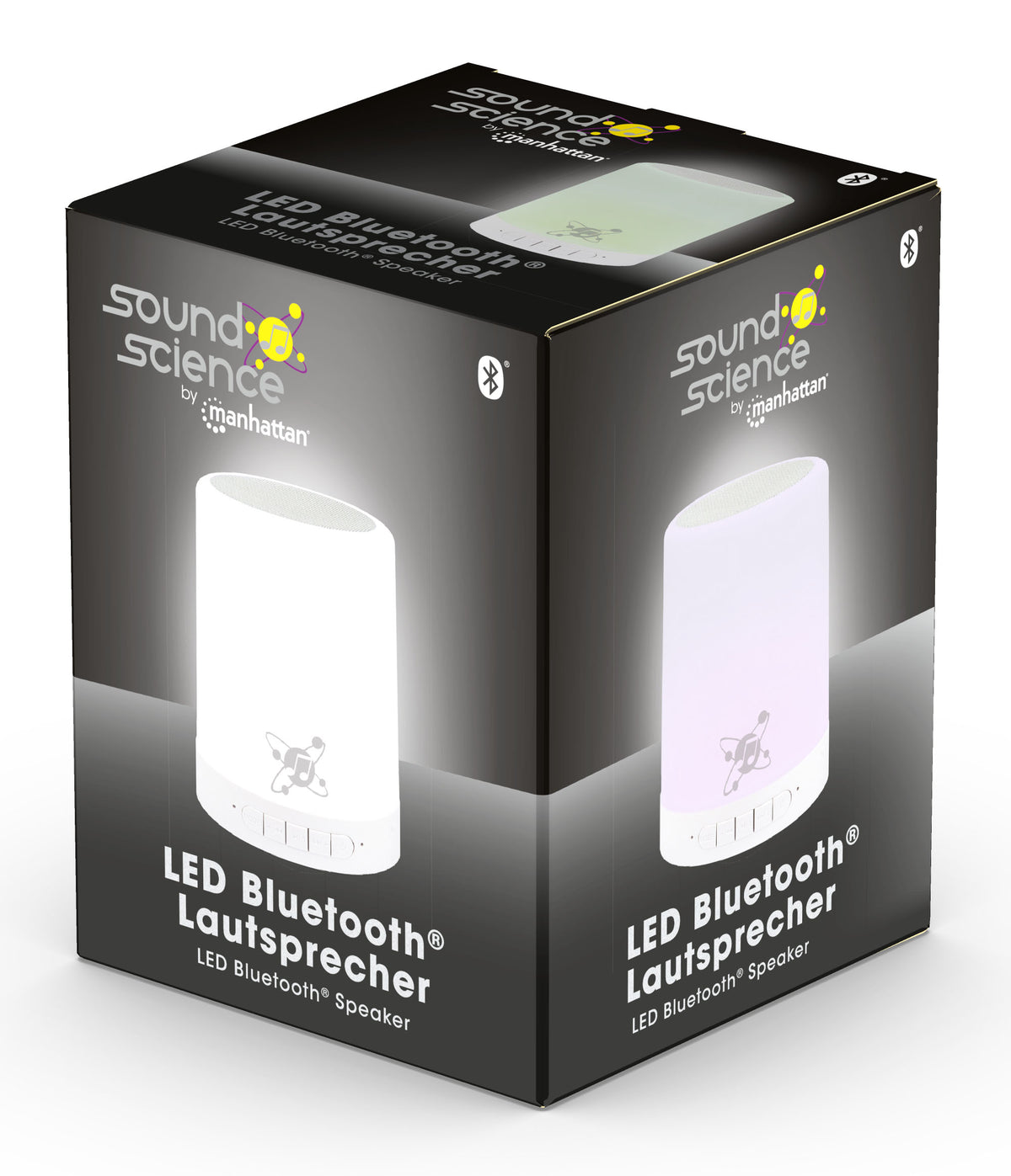 Sound Science LED Bluetooth® Speaker Packaging Image 2