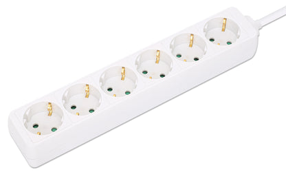 EU Power Strip with 6 Outlets Image 3