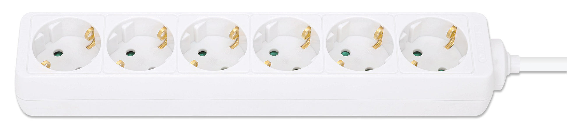 EU Power Strip with 6 Outlets Image 4