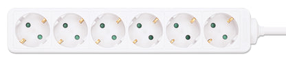 EU Power Strip with 6 Outlets Image 5