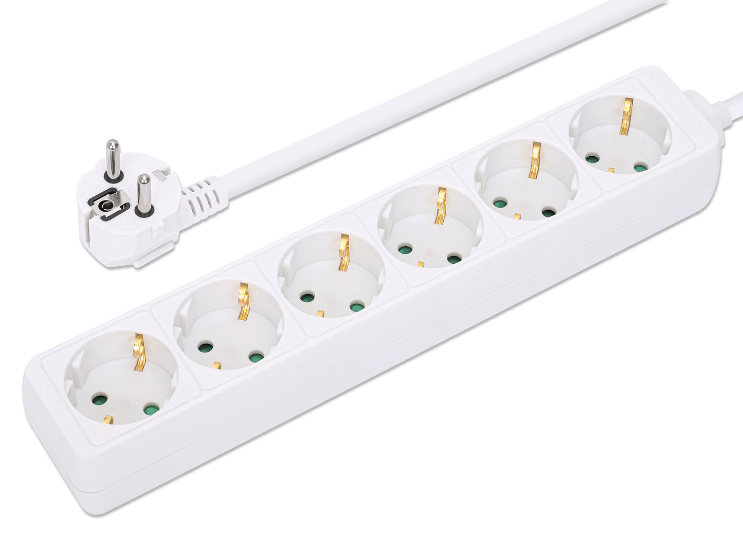 EU Power Strip with 6 Outlets Image 7