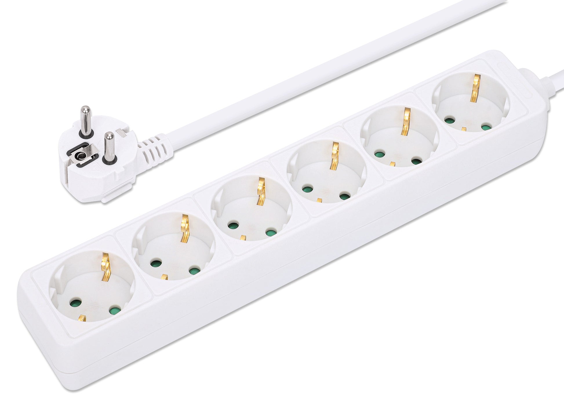 EU Power Strip with 6 Outlets Image 7