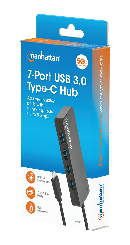 7-Port USB 3.0 Type-C Hub Packaging Image 2