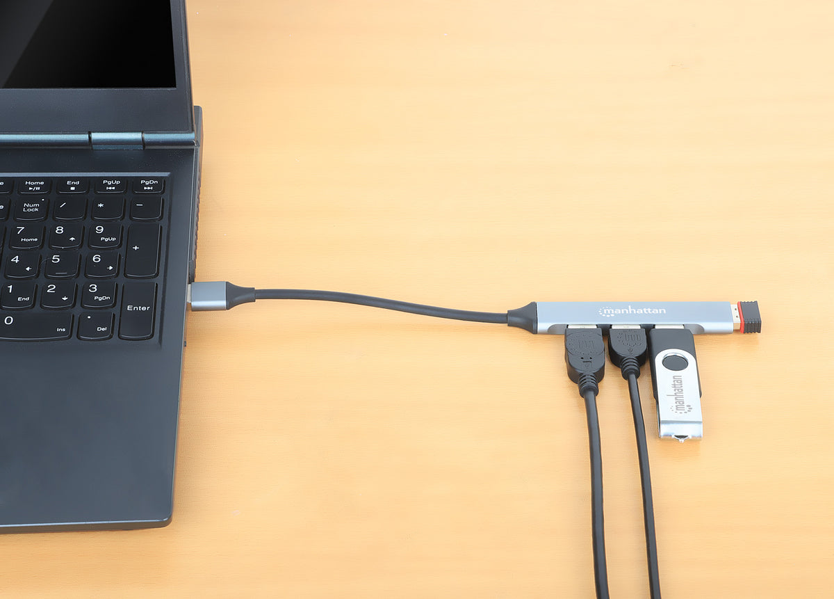 4-Port USB 3.0 / 2.0 Combo Hub Image 3