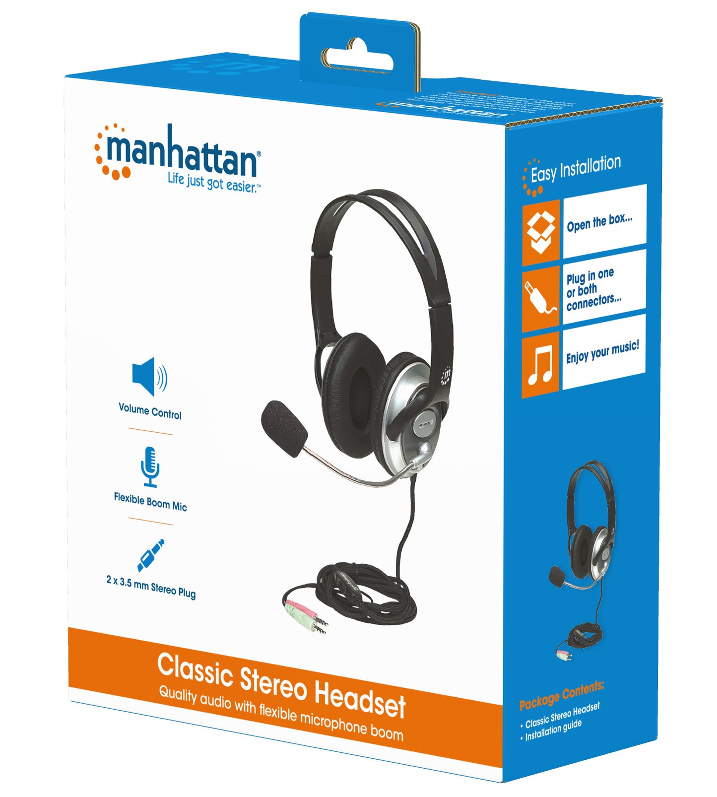 Classic Stereo Headset, Over-Ear Packaging Image 2