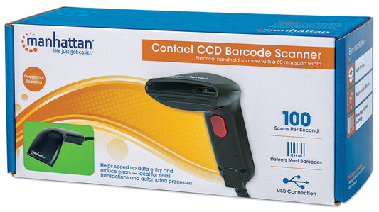 Contact CCD Barcode Scanner Packaging Image 2