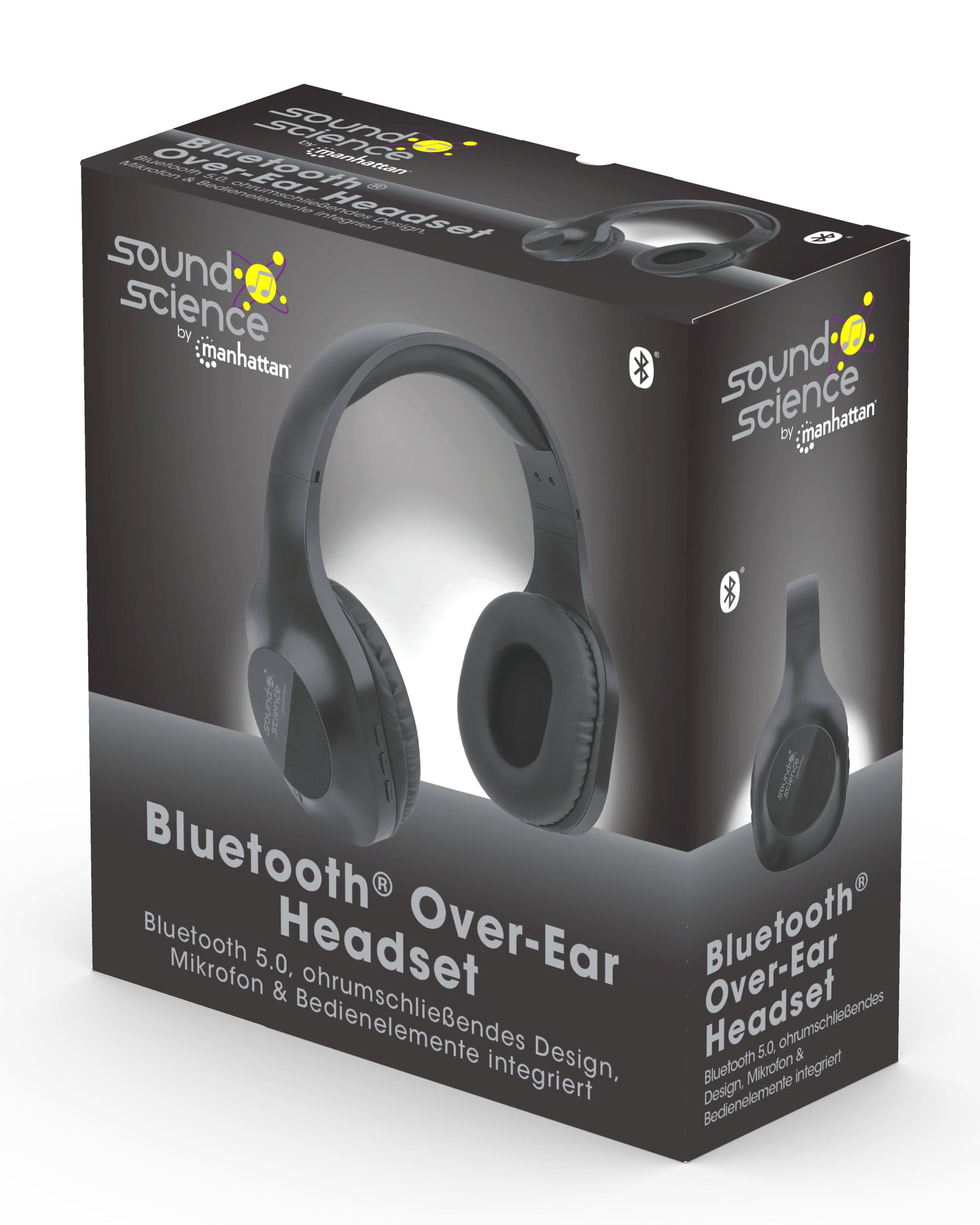 Sound Science Bluetooth® Over-Ear Headset Image 8