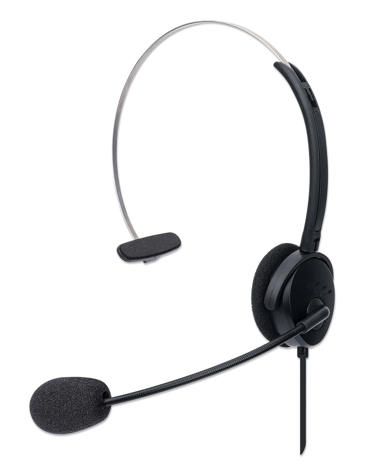 Mono USB Headset, On-Ear, Retail Box Packaging Image 1