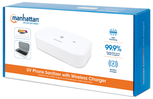Wireless Charger with Phone Storage Box Packaging Image 2