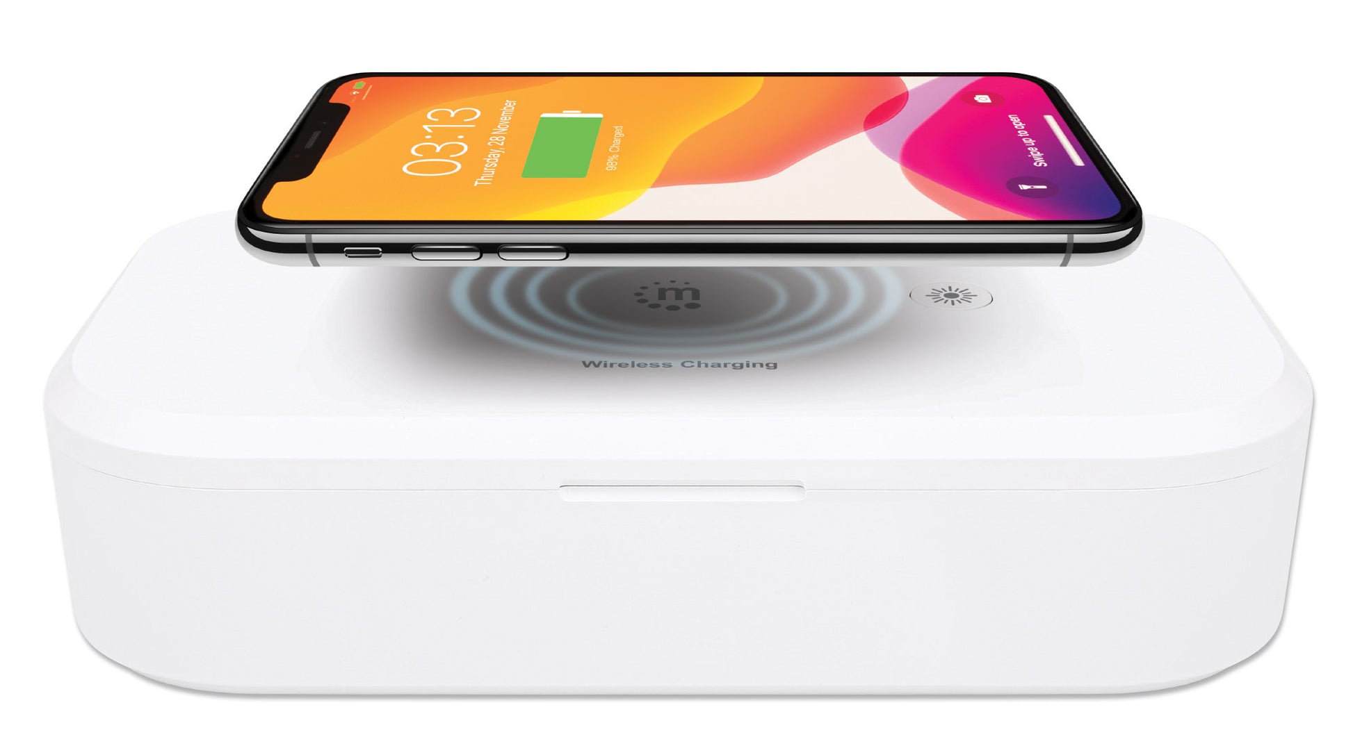 Wireless Charger with Phone Storage Box Image 12