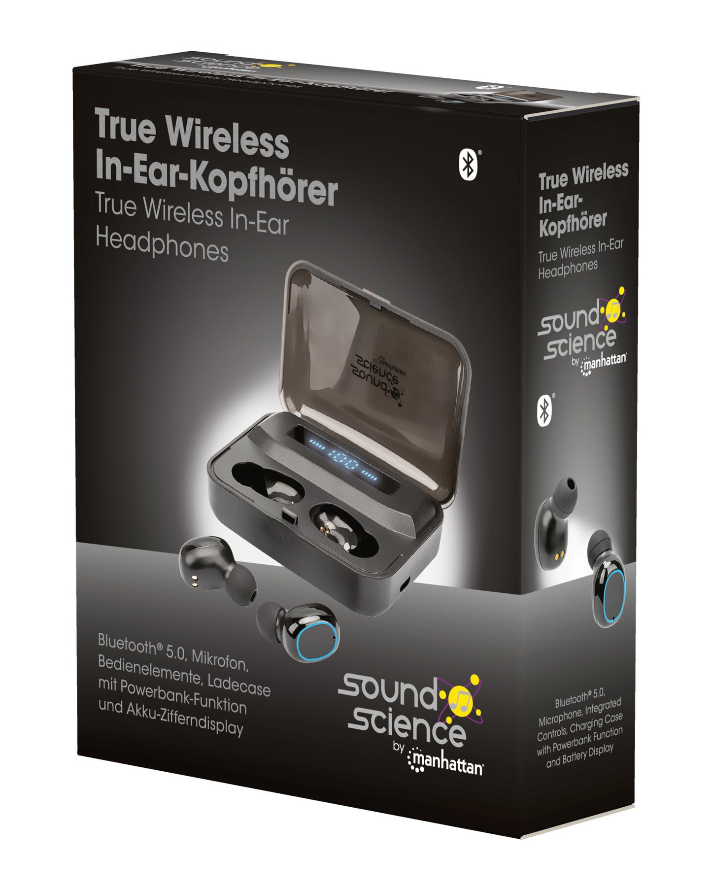 Sound Science True Wireless In-Ear Headphones Packaging Image 2