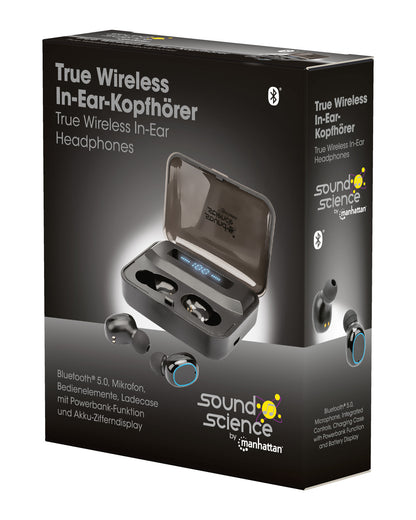 Sound Science True Wireless In-Ear Headphones Packaging Image 2