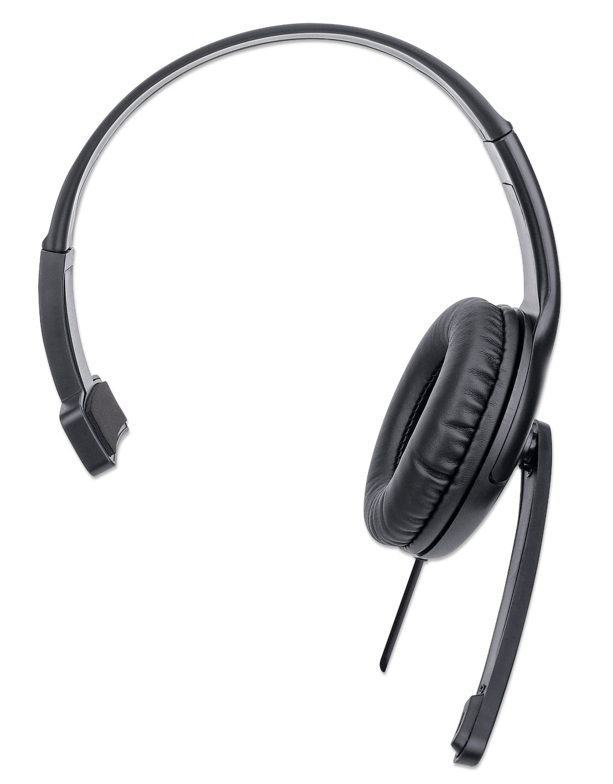 Mono USB Headset, Over-Ear, Polybag Packaging Image 4