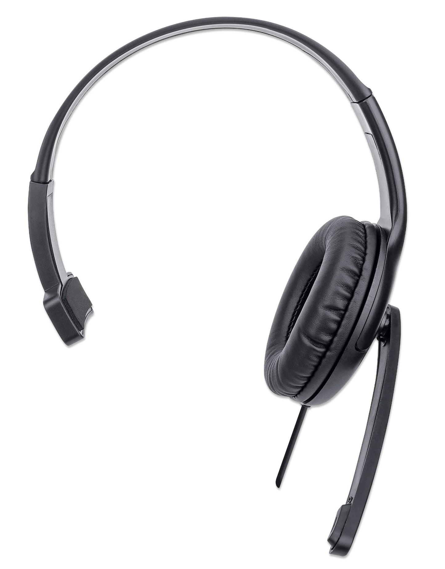 Mono USB Headset, Over-Ear, Polybag Packaging Image 4