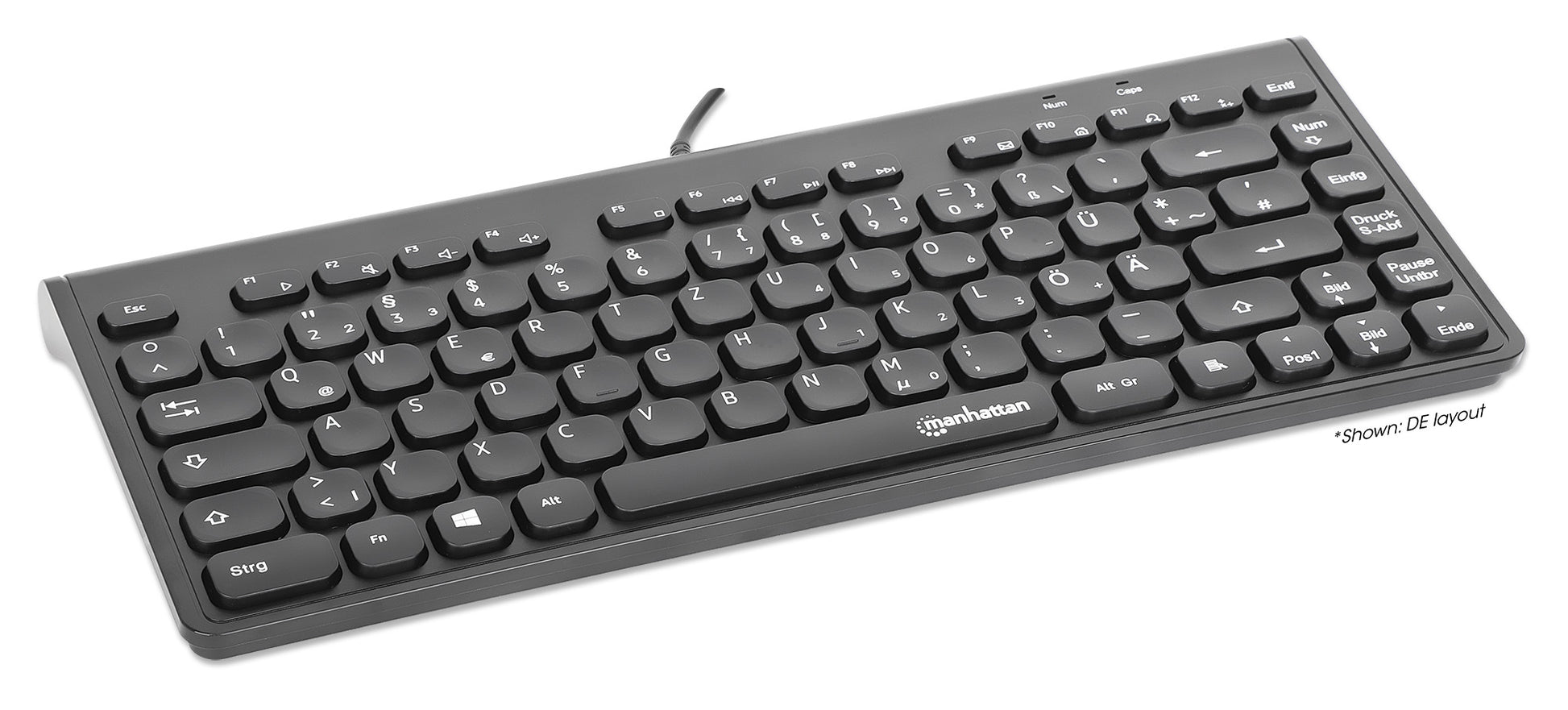 Slim Wired USB Mini Keyboard Image 11
