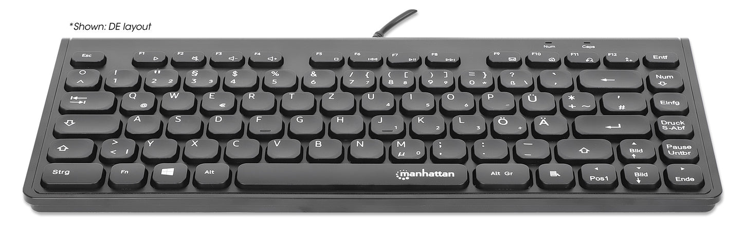 Slim Wired USB Mini Keyboard Image 12