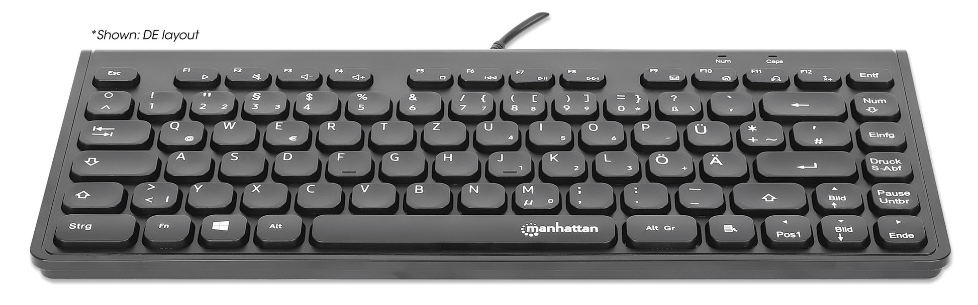 Slim Wired USB Mini Keyboard Image 12