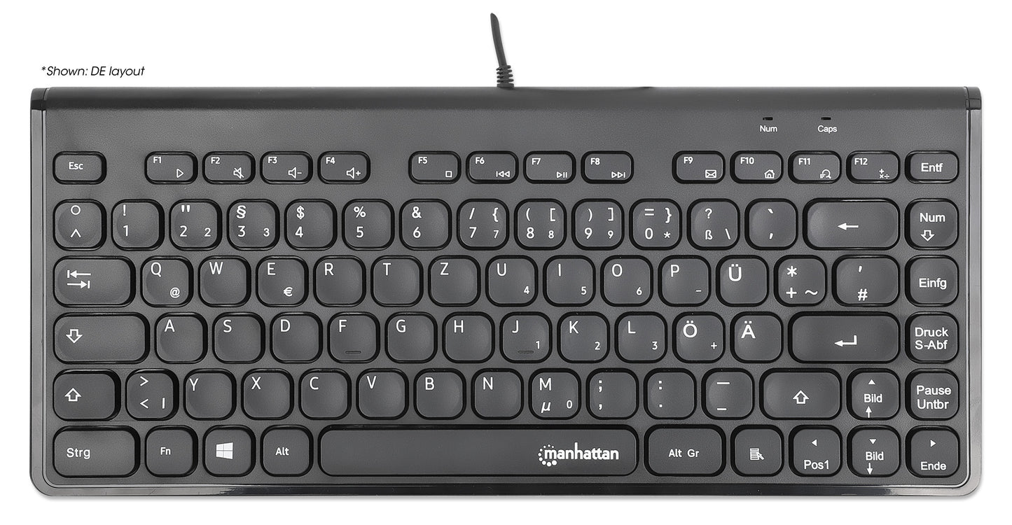 Slim Wired USB Mini Keyboard Image 13