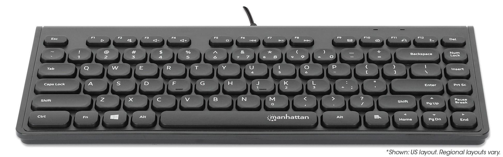 Slim Wired USB Mini Keyboard Image 4