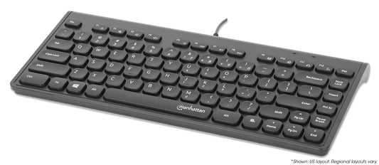 Slim Wired USB Mini Keyboard Image 1