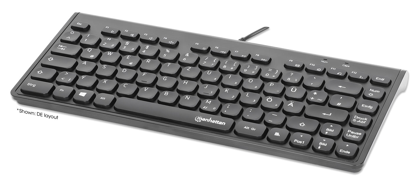 Slim Wired USB Mini Keyboard Image 10