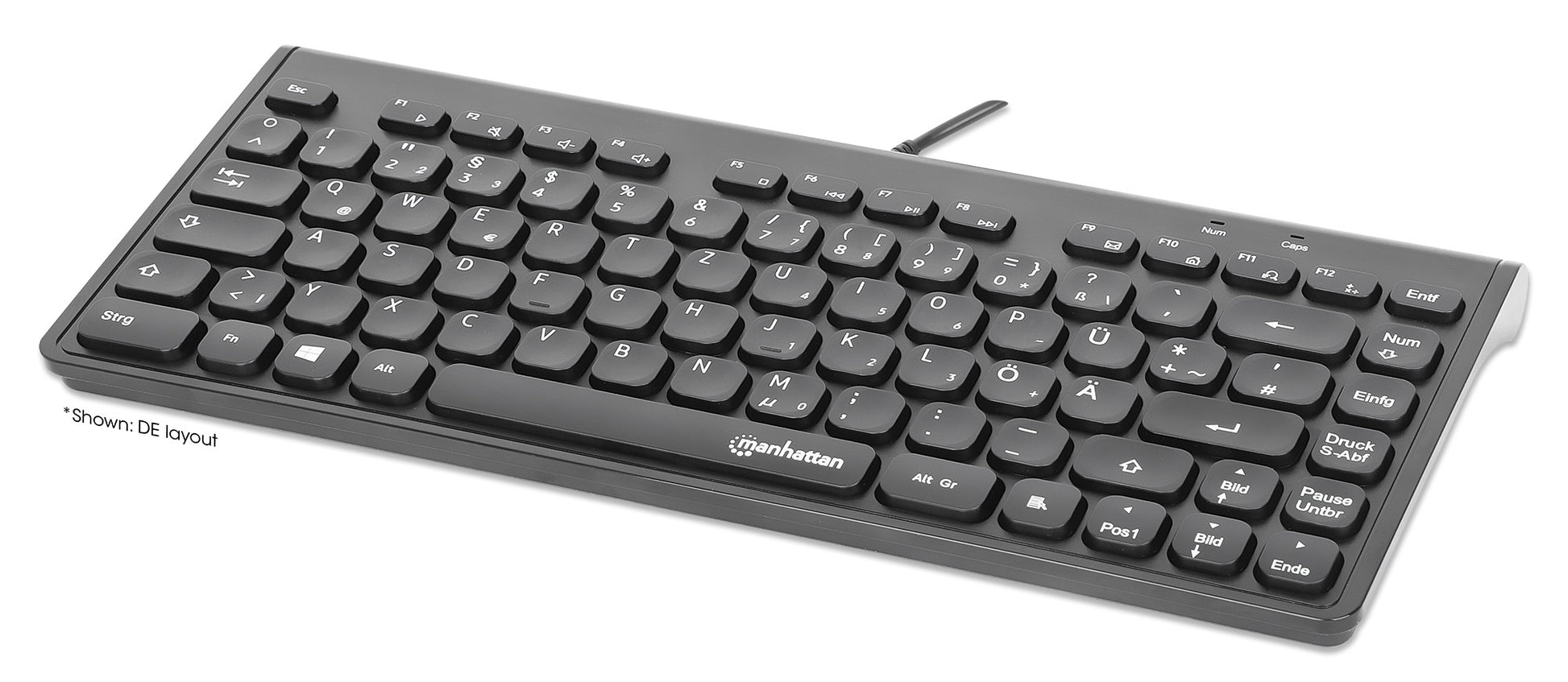 Slim Wired USB Mini Keyboard Image 10