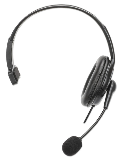 Mono USB Headset, Over-Ear, with Reversible Microphone Image 4