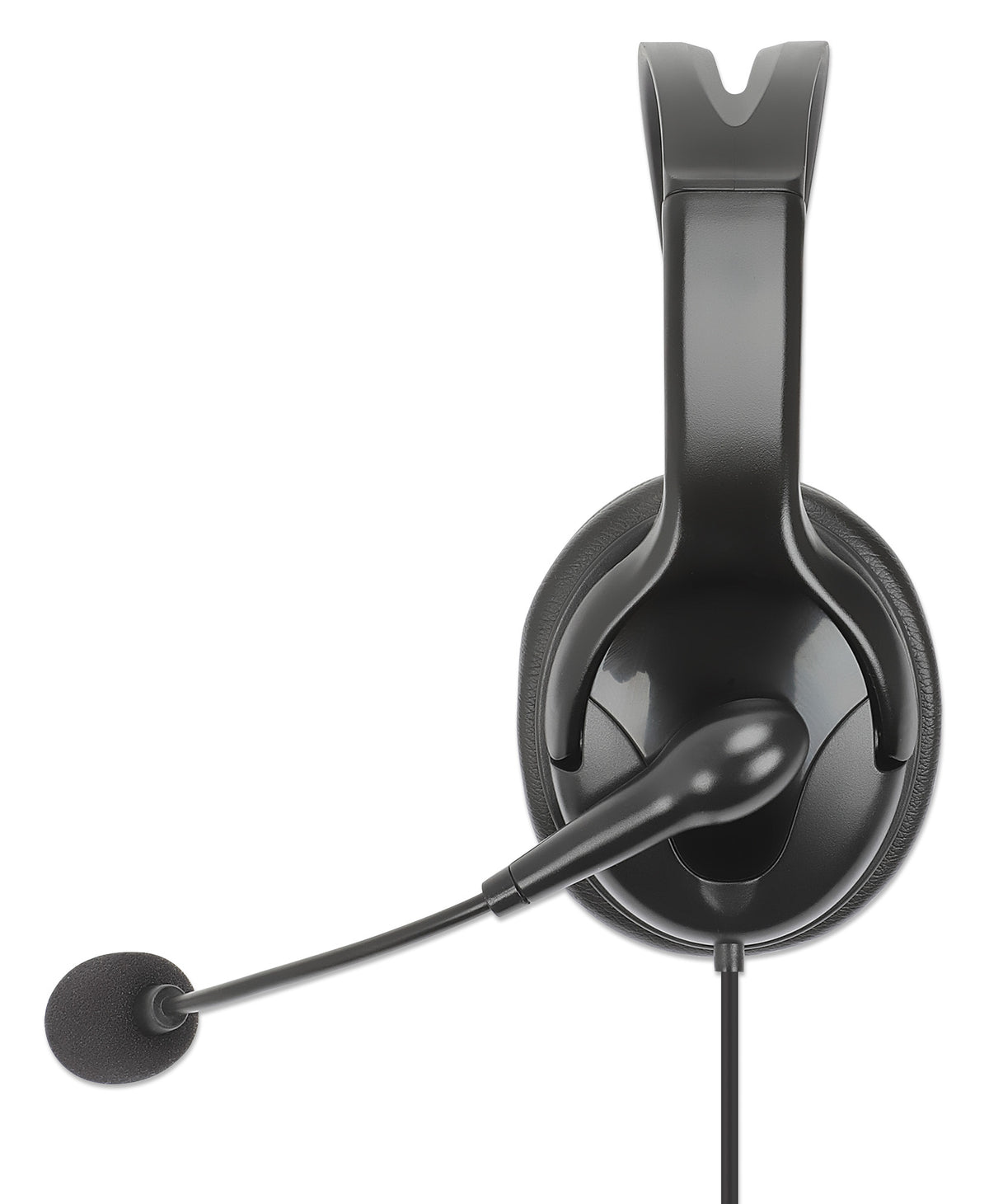Mono USB Headset, Over-Ear, with Reversible Microphone Image 6