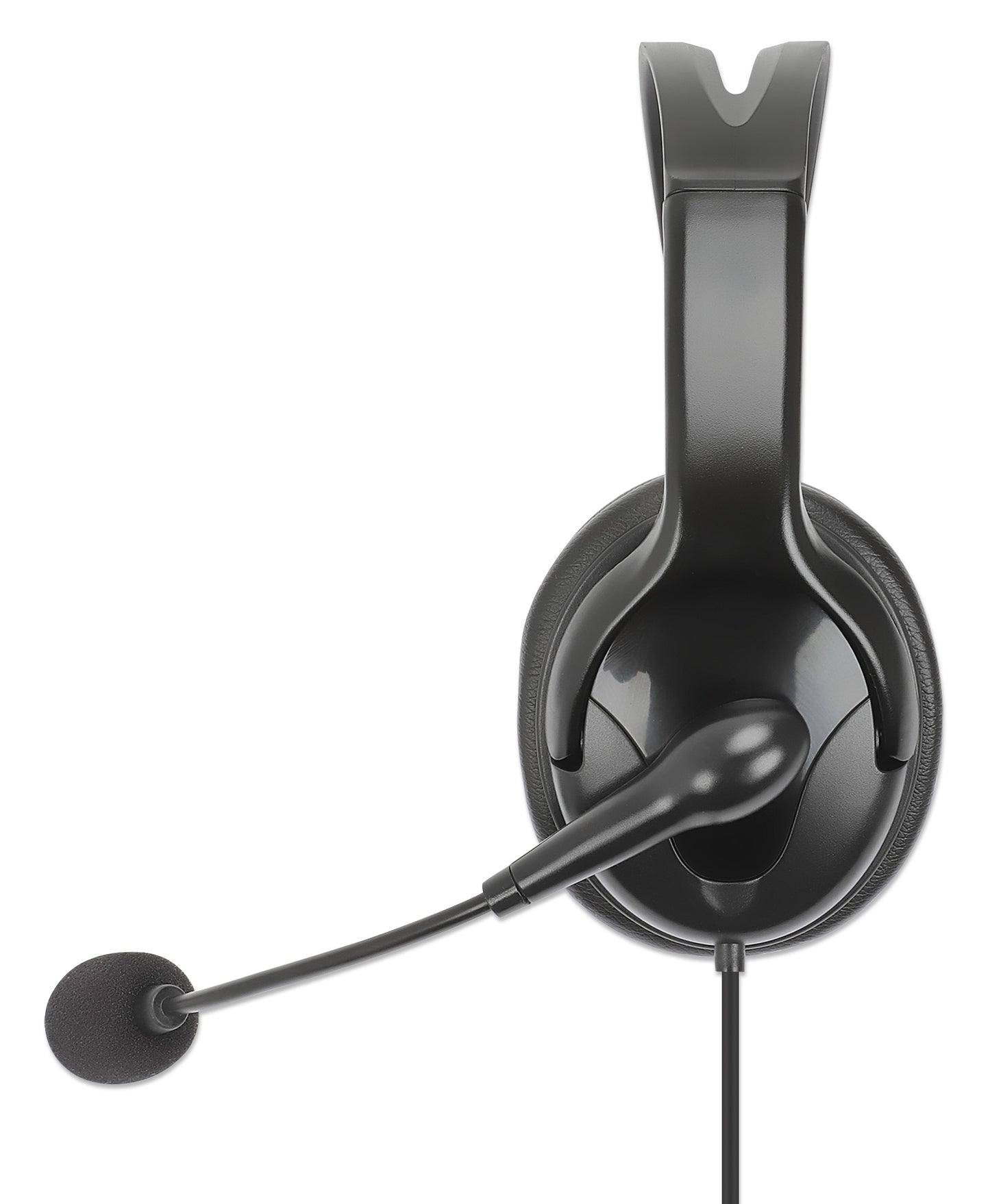Mono USB Headset, Over-Ear, with Reversible Microphone Image 6