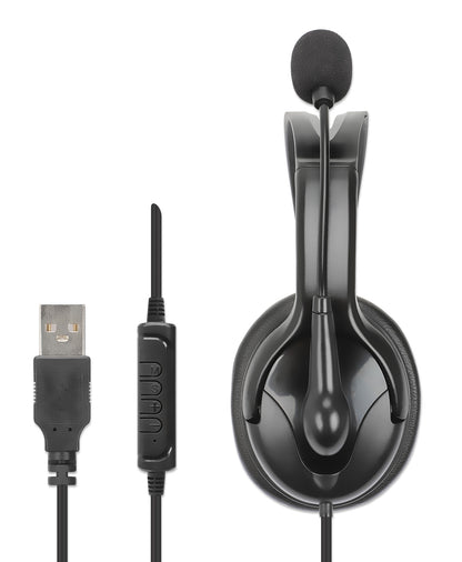 Mono USB Headset, Over-Ear, with Reversible Microphone Image 8