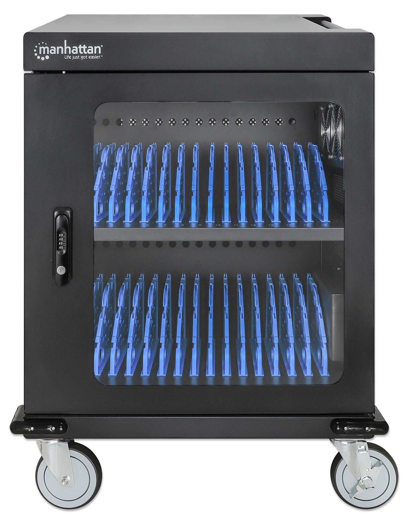 EU 32-Port AC Charging Cart Image 4