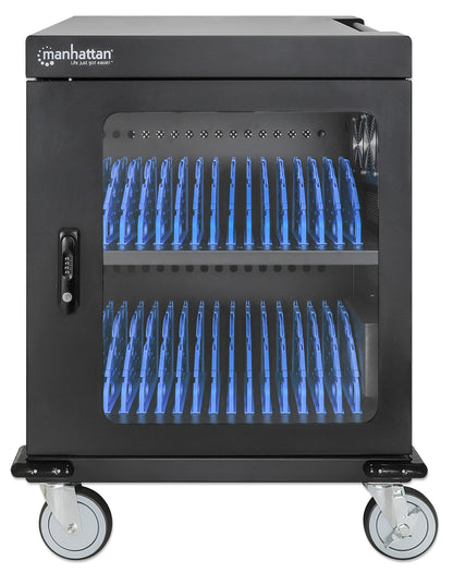 EU 32-Port AC Charging Cart Image 4