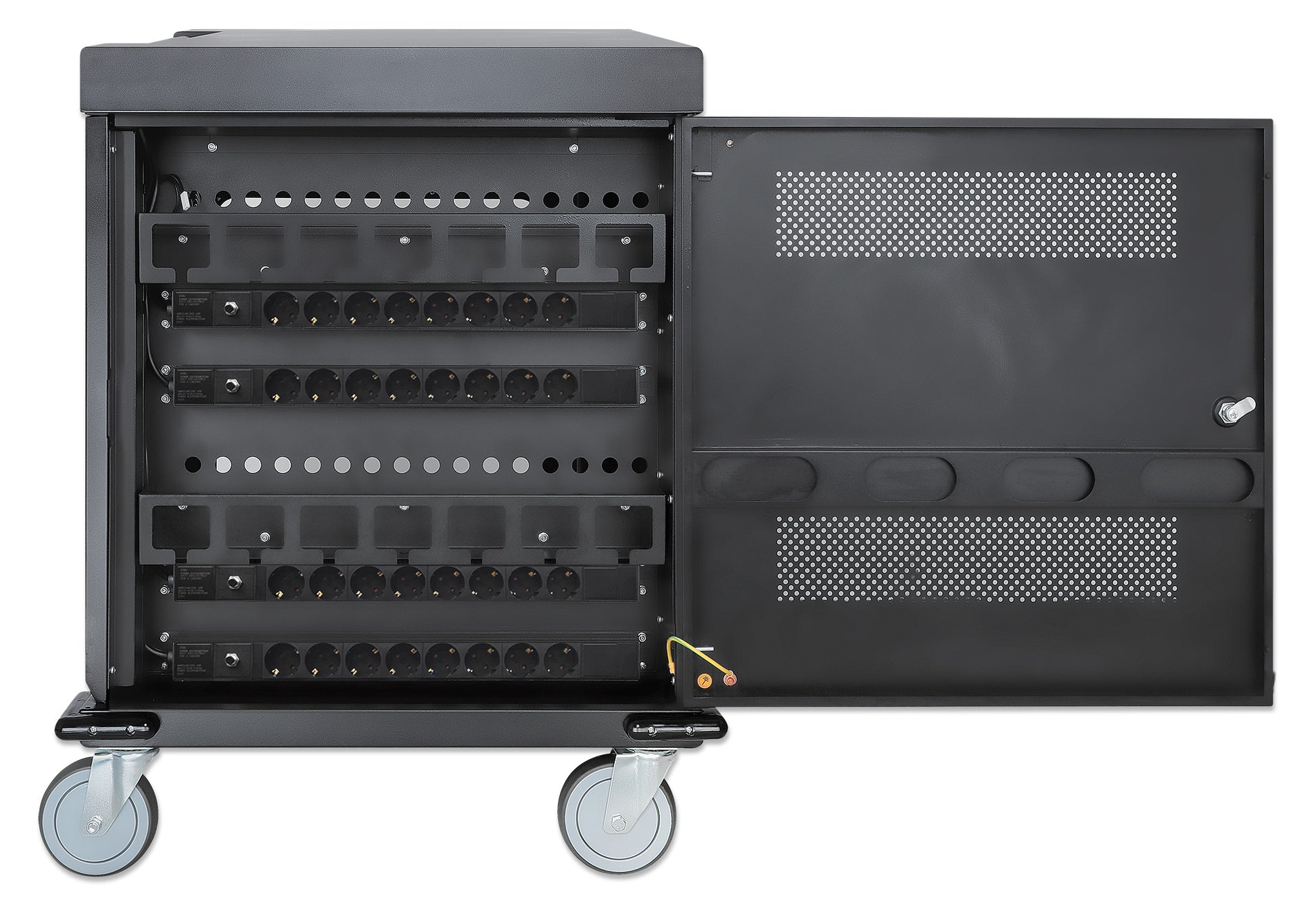 EU 32-Port AC Charging Cart Image 7