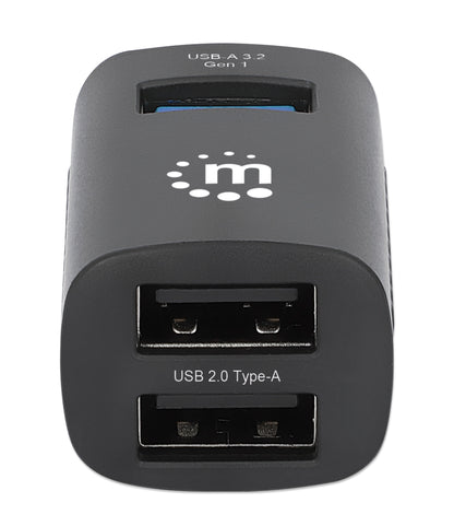 3-Port USB 3.0 / 2.0 Type-C Combo Mini Hub Image 5