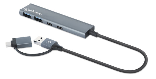 4-Port USB 3.0 Type-C / Type-A Combo Hub 2x2 Image 1